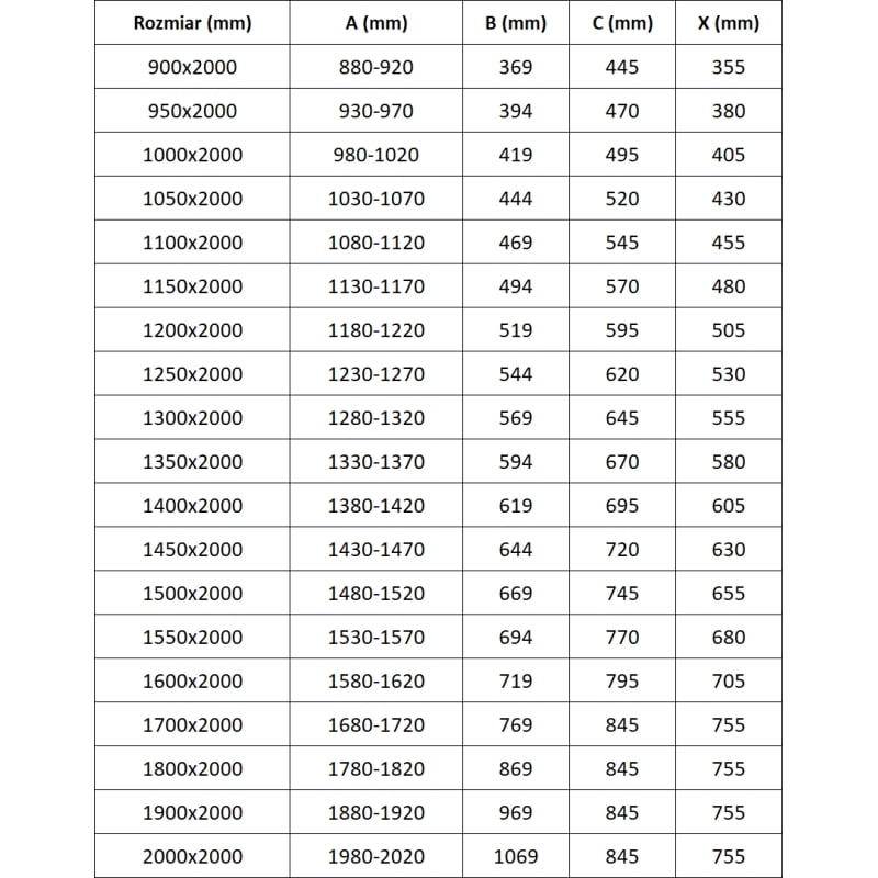 Mexen Exo-S плъзгащи се душ врати 155 см, прозрачен, хром - 8151-155-000-01-00