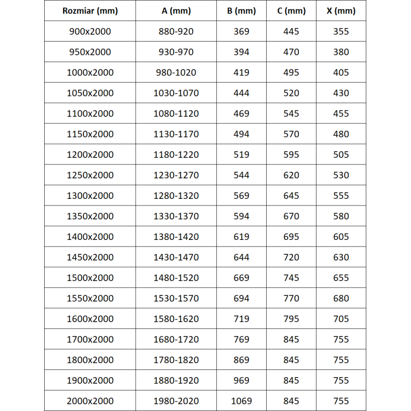 Mexen Exo плъзгащи се душ врати 150 см, прозрачни, хром - 8151-150-000-01-00