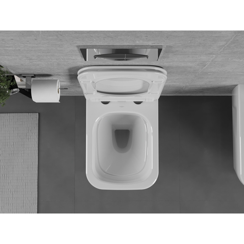 Mexen Margo wc тоалетна чиния Rimless, бяла гланц - 3342XX00