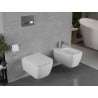 Mexen Margo WC чиния Rimless с плавно затваряща се тънка седалка, дуропласт, бял