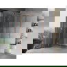 Mexen Mist H T ъглова душ кабина лява 90 x 90 см, прозрачна, матирана мед - 8A5T-090-090-65-00-L