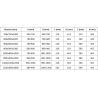 Mexen Exo заоблена плъзгаща се душ кабина 70 x 70 см, прозрачна, златна - 8131-070-070-50-00