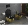 Mexen Lena WC чиния Rimless с плавно спускаща се седалка slim, дуропласт, черен