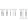Mexen Exo отваряща се душ кабина 80 x 100 см, прозрачна, черна - 814-080-100-70-00