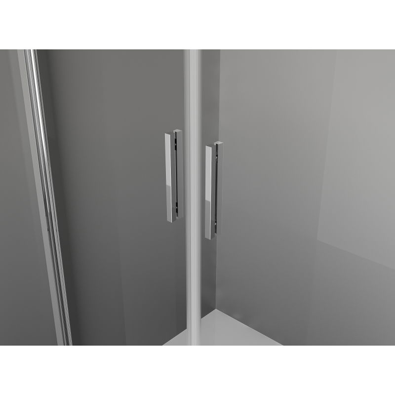 Mexen Exo Открита душ кабина 80 x 120 см, прозрачна, хром - 814-080-120-01-00