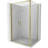 Mexen Exo-B Duo люк с душ кабина 120 x 85 см, прозрачен, златен - 814-120-085-50-00