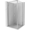 Mexen Exo-F сгъваем душ кабина 110 x 110 см, прозрачна, хром - 816-110-110-01-00