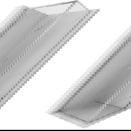 Mexen Exo сгъваема душ кабина 120 x 120 см, прозрачна, хром - 816-120-120-01-00