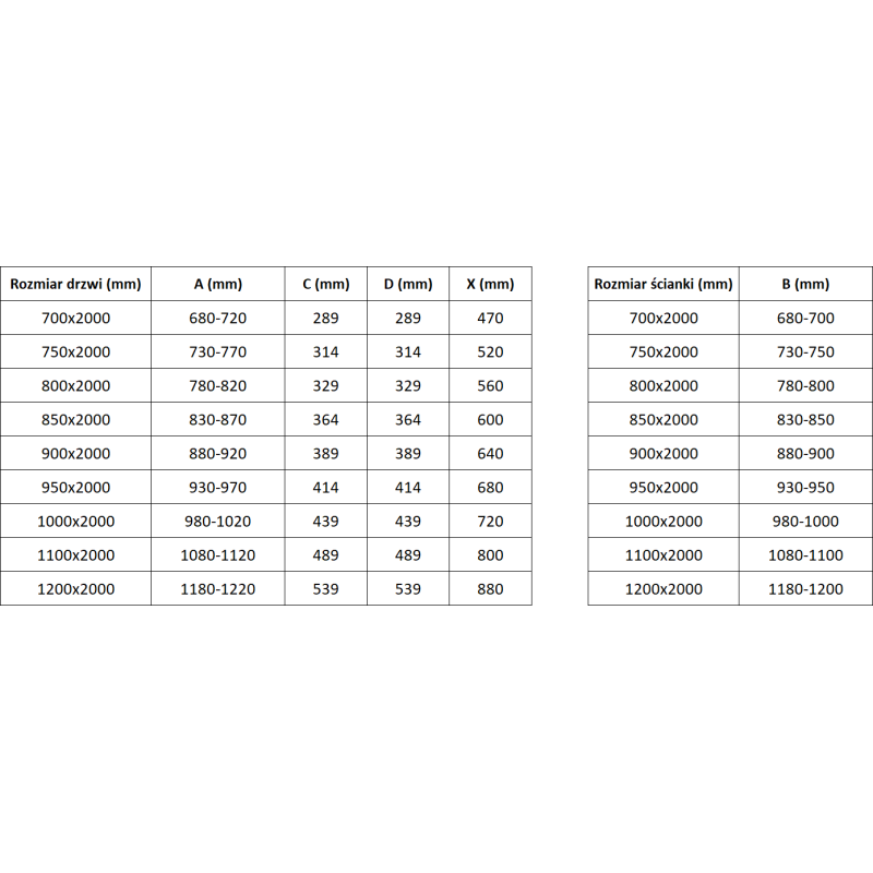Mexen Exo Сгъваема душ кабина 110 х 100 см, прозрачна, златиста - 816-110-100-50-00