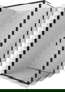 Mexen Exo сгъваема душ кабина 110 x 85 см, прозрачна, черна - 816-110-085-70-00