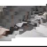 Mexen Velar L двукрилен разтегателен параван за вана 70 x 150 cm, прозрачен, четкована мед - 896-070-003-01-65