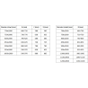 Mexen Exo кабина за душ с отваряща се врата 70 x 100 см, прозрачна, черна - 817-070-100-70-00