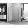 Mexen Exo-R разтворяема душ кабина 140 x 110 см, прозрачна, хром - 819-140-110-01-00