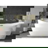 Mexen X-Wall-R стенна полка с ръб 30 x 30 см, златна - 1950303010