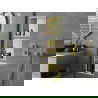 Mexen X-Wall-R стенна полка с ръб 30 x 30 см, златна - 1950303010