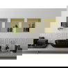Mexen X-Wall-R стенна полка с ръб 30 x 30 см, златна - 1950303010