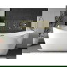 Mexen X-Wall-R вградена рафт с ограда и рафт 30 x 30 см, златен - 1950303010S