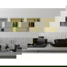 Mexen X-Wall-R вградена рафт с ограда и рафт 30 x 30 см, златен - 1950303010S