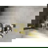 Mexen X-Wall-R вградена рафт с ограда и рафт 30 x 30 см, златен - 1950303010S