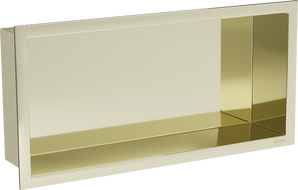 Mexen X-Wall-R стенен рафт с яка 45 x 20 см, златен - 1950452010