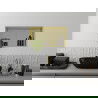 Mexen X-Wall-R вградена стелажна рафта с кант и рафт 60 x 30 см, златна - 1950603010S