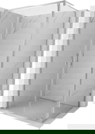 Mexen Exo душ кабина с отваряща се врата 120 x 95 см, прозрачна, хром - 8182-120-095-01-00