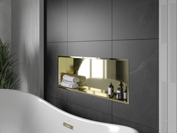 Mexen X-Wall-R стена полка с яка 90 x 30 см, златна - 1950903010