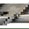 Mexen X-Wall-R стена полка с яка 90 x 30 см, златна - 1950903010