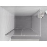 Mexen Exo-S разтегателна душ кабина 135 x 110 см, прозрачна, хром - 8151-135-110-01-00