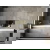 Mexen X-Wall-R вградена поставка с вградено рамо и рафт 90 x 30 см, златна - 1950903010S