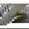 Mexen X-Wall-R вградена поставка с вградено рамо и рафт 90 x 30 см, златна - 1950903010S