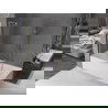 Mexen Velar L двуелементна вана с параван 75 x 150 см, прозрачен, златисто четка - 896-075-003-01-55
