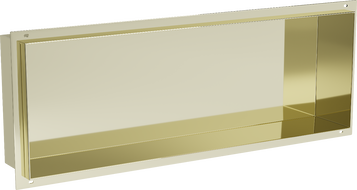 Mexen X-Wall-NR вътрешна рафт без рамо 60 x 20 см, златна - 1951602010
