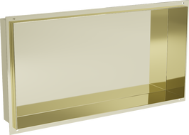 Mexen X-Wall-NR полка вградена без яка 60 x 30 см, златна - 1951603010
