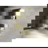 Mexen X-Wall-NR стена рафт без кант 75 x 30 см, злато - 1951753010