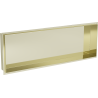 Mexen X-Wall-NR стелаж за вграждане без ръба 90 x 30 см, златен - 1951903010