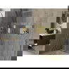 Mexen X-Wall-NR стелаж за вграждане без ръба 90 x 30 см, златен - 1951903010