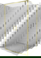 Mexen Exo люксозна душ кабина 110 x 90 см, прозрачна, златна - 8182-110-090-50-00