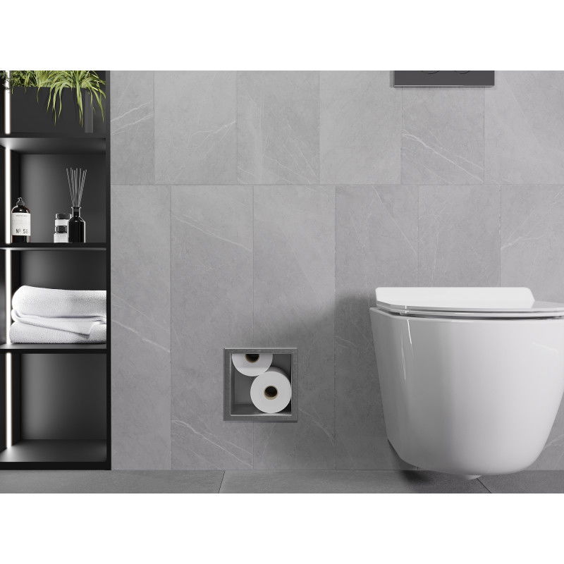 Mexen X-Wall-B държач за тоалетна хартия, инокс - 1915