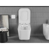 Mexen Teo wc чиния Rimless с тънка забавено падаща седалка, дуропласт, бял