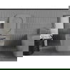 Мексен Тeo мивка wc Rimless с капак с бавно падане, дюропласт, светло сива мат - 30854061