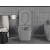 Mexen Teo wc чиния Rimless с тънка седалка със забавено падане, дуропласт,
