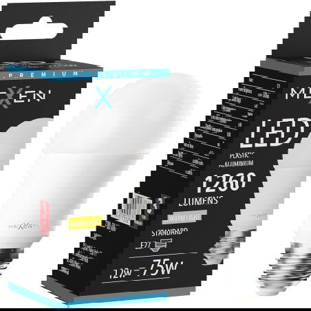 Mexen Nova LED крушка E27, A60, 12W, Топла - 3000K, 1260 lm - L100-E27-1230-01