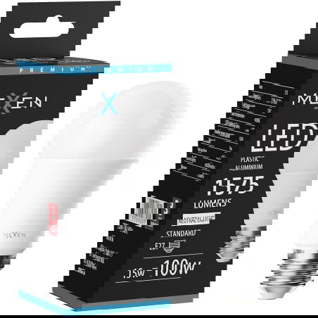 Mexen Nova LED крушка E27, A60, 15W, Неутрална - 4000K, 1575 lm - L100-E27-1540-01