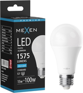 Mexen Nova LED крушка E27, A60, 15W, Студена - 6500K, 1575 lm - L100-E27-1565-01