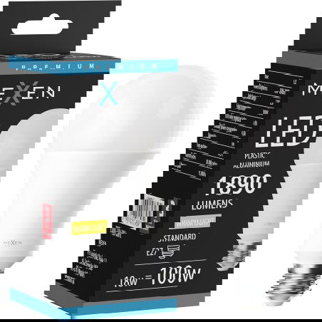 Mexen Nova LED крушка E27, A70, 18W, Топла светлина - 3000K, 1890 lm - L100-E27-1830-01