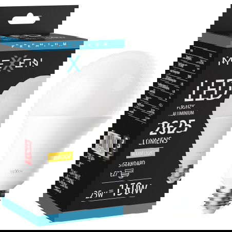 Mexen Nova LED крушка E27, A95, 25W, Топла светлина - 3000K, 2625 lm - L100-E27-2530-01