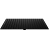 Mexen Slim дъждовен душ 40 x 40 см, черен - 79140-70