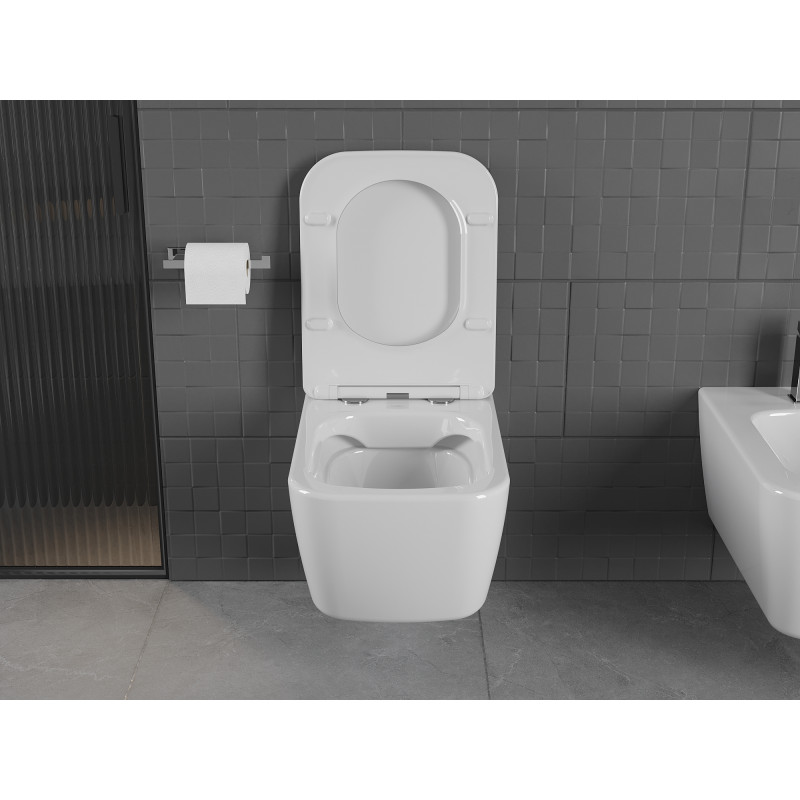 Mexen Stella WC чиния Rimless, бяла гланц - 3368XX00