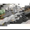 Мексен Бруно гранитна мивка 1-коморова с отцеждач 795 x 495 мм, черен на точки, сифона златен - 6513791010-76-G
